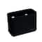 Kitchen Details Matte Black Sink Caddy with Suction Cups